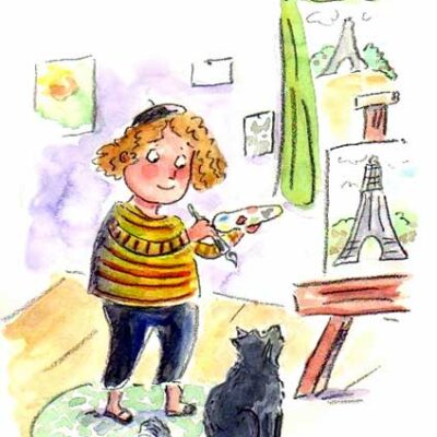 little girl artiste