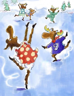 picture book art Tic-Tac-Alpaca